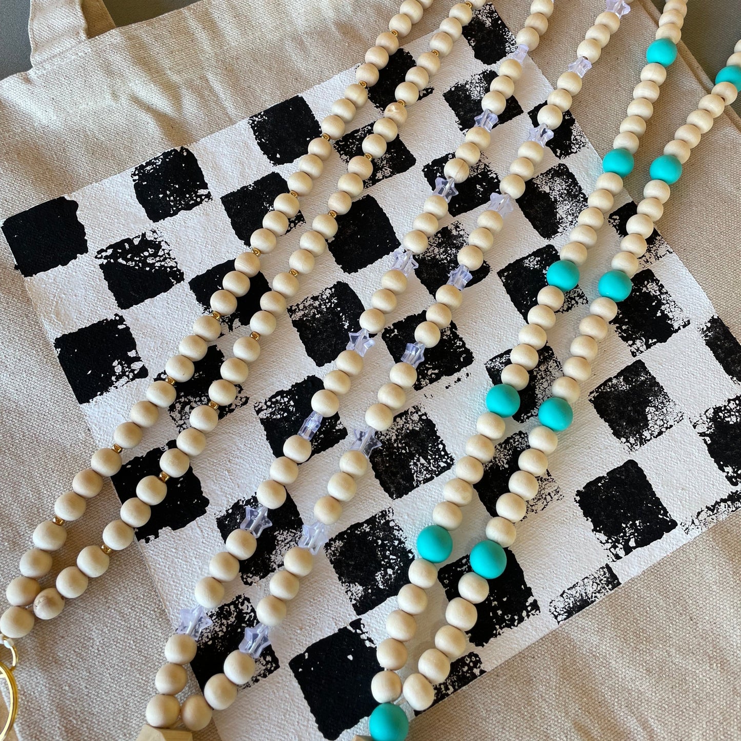 Gold Accent Lanyard