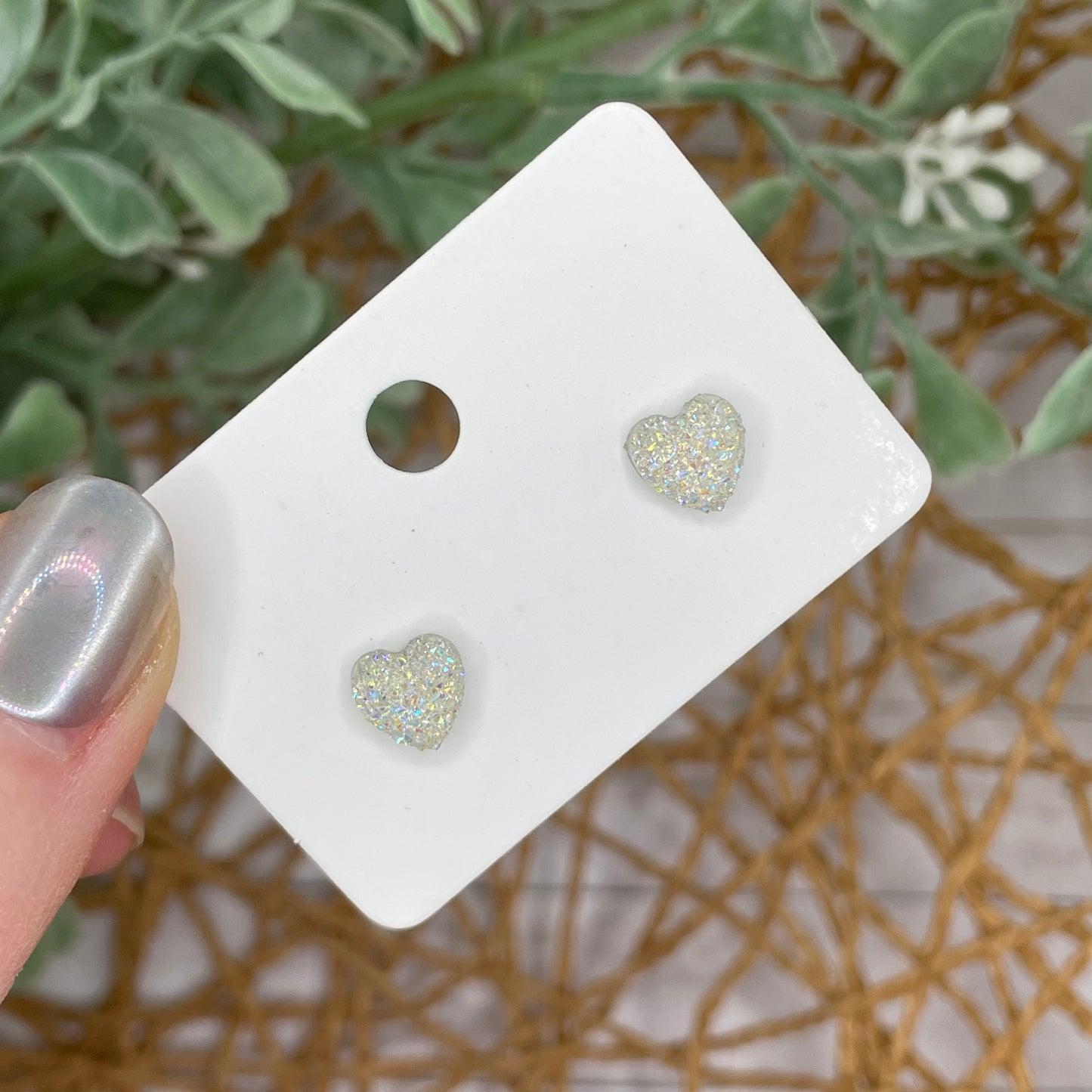 Heart Studs