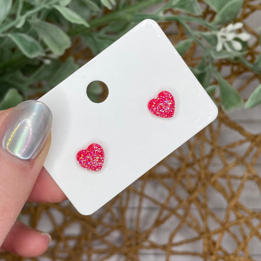 Heart Studs